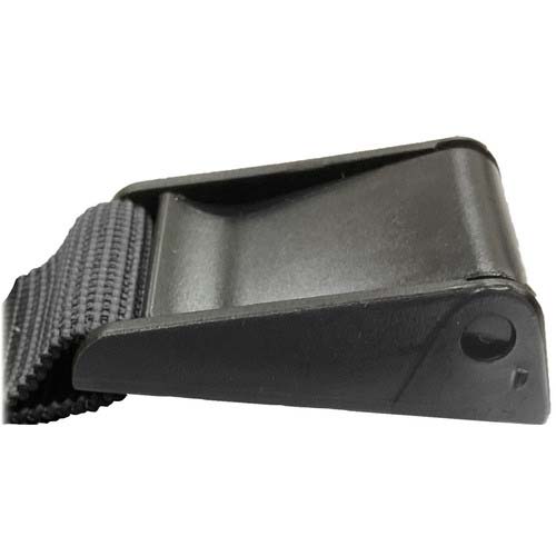 ユタカメイク 強力ストレッチベルト 38mm×1m カムバックル ブラック SBC-310