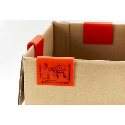 TRUSCO カートンエッジホルダー 4個入セット TCH-237