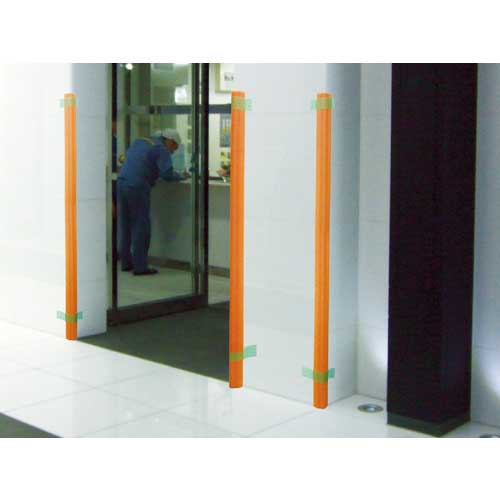 TRUSCO L型角養生材 2本入 50mmX1.7m TLHK-50