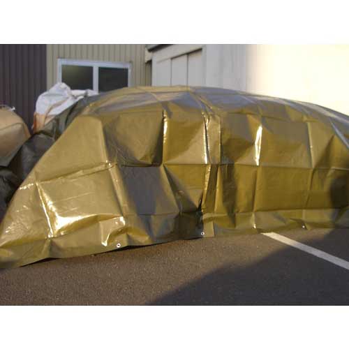 【廃番】萩原 ターピーシート #3000(カラーシート) ODグリーン 10m×10m TPOD1010