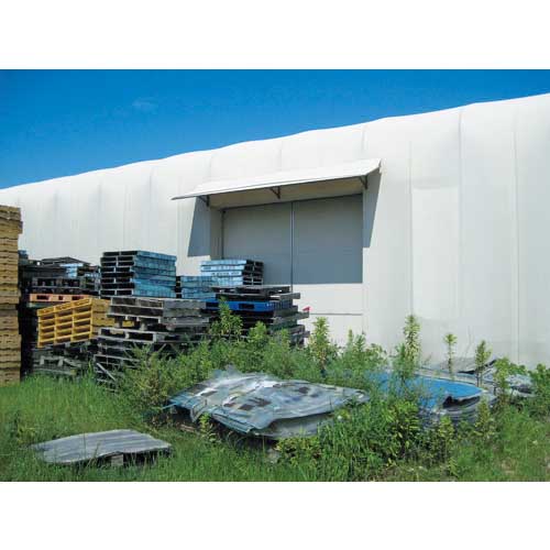 TRUSCO 補修用粘着テープ(テント倉庫用)98cmX5m ホワイト TTRA-5-W