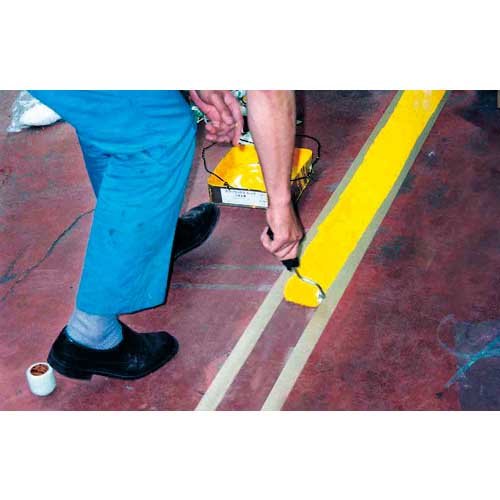 ABC ライン塗料 ラインズマン4.4kgセット 黄 BLINY4