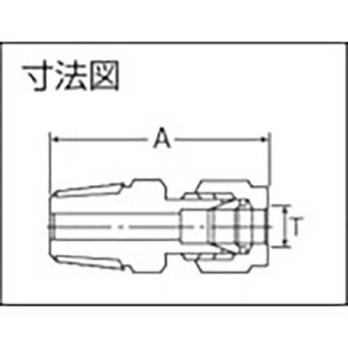 フジトク SUS316製ハーフユニオン Φ10×1/2B ステンレス管用 Wフェルールフィッティング MC-10-4