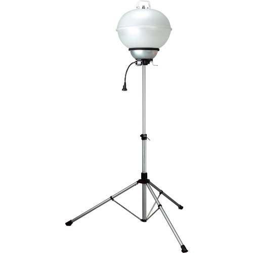 【廃番】ハタヤ 瞬時再点灯型150Wメタルハライドライト ボールライト5m電線付 MLA-150KH