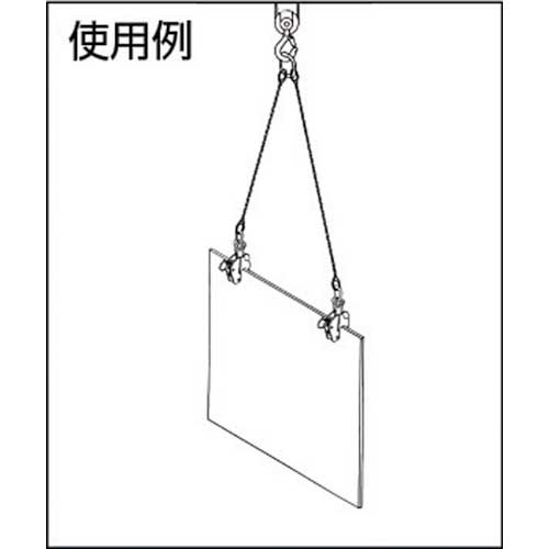 日本クランプ 縦つり専用クランプ 2.0t R-2の通販｜現場市場