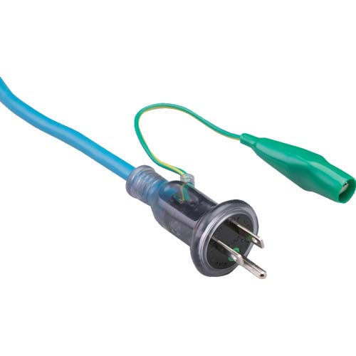 ハタヤ 2P接地付延長コード 10m グレーブルー SX-103K-B