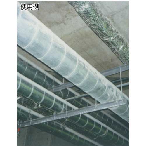 TRUSCO 配管支持用チャンネルブラケット 75型 ステンレス L200 TKC7-WB020-S