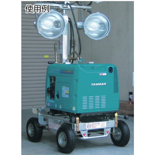 【廃番】ヤンマー 空冷ディーゼル発電機 100V-4.8kVA YDG500VS-6E