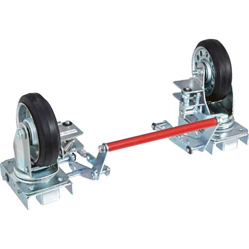 TRUSCO プレス製台車 ドンキーカート300番用 ブレーキ自在車輪付 300NJB