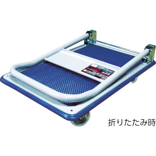 TRUSCO プレス製台車 ドンキーカート 折りたたみ式915×615 301N