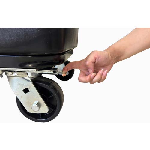 ラバーメイド 大型ゴミ収集カート 【売切廃番】キューブトラック 高耐久タイプ 800L ブラック 864×1499×1090 472707