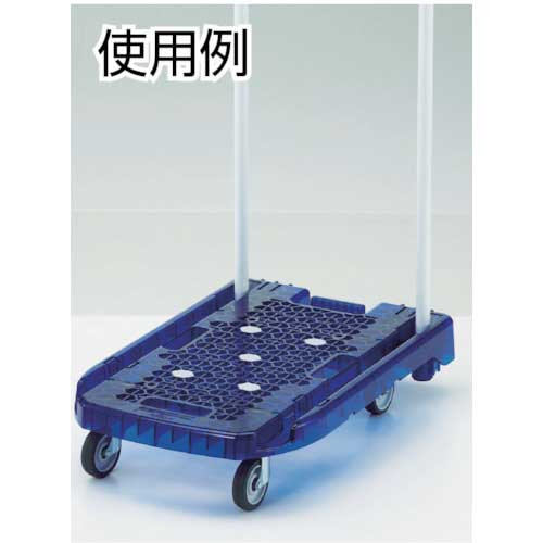 TRUSCO 樹脂台車 アクロキャリー AC-1用滑り止めゴムセット 10個入 緑 AC-1SGSET-GN