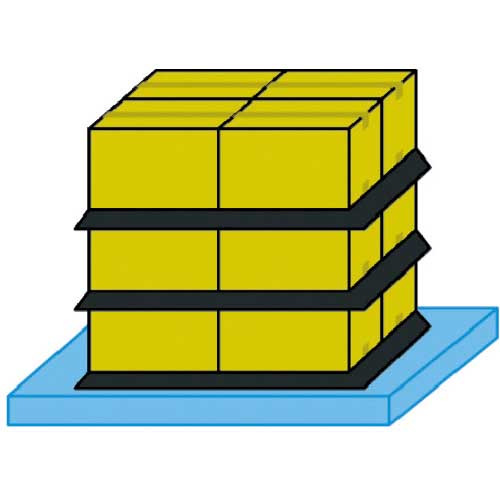 パイオラン ノンスリップシート黒 1100mm×1100mm BK-NS-1100X1100MM