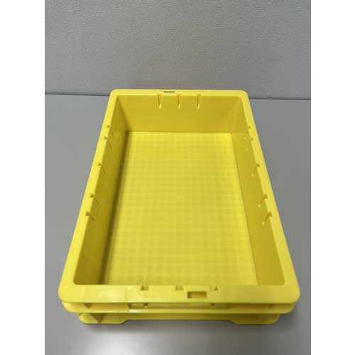 DIC F型コンテナF-8 外寸:W424×D291×H102.5 黄 F-8