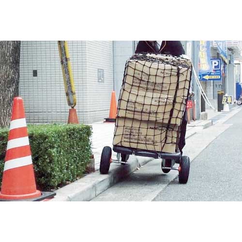 TRUSCO 台車用荷崩れ防止ネット ホーミータイ 1200×900 ブラック HMT-90