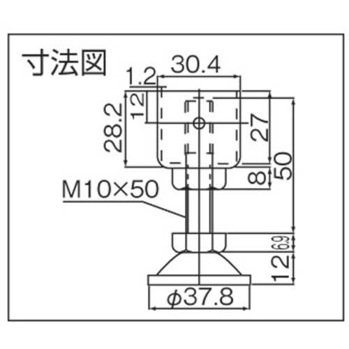 SPACIO 小型アジャスターボルトJBー414 JB-414