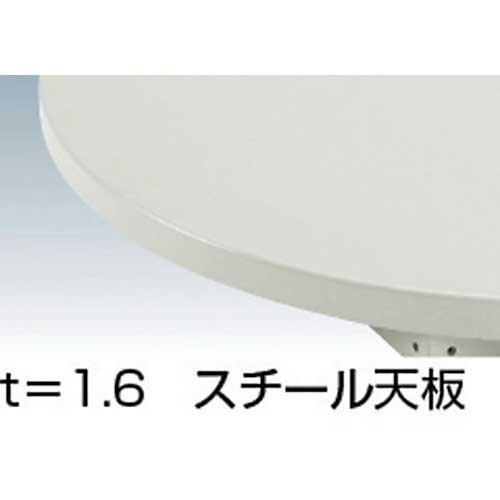 TRUSCO LC型大型回転台 Φ860XH76 スチ-ル天板 LC-90-80F