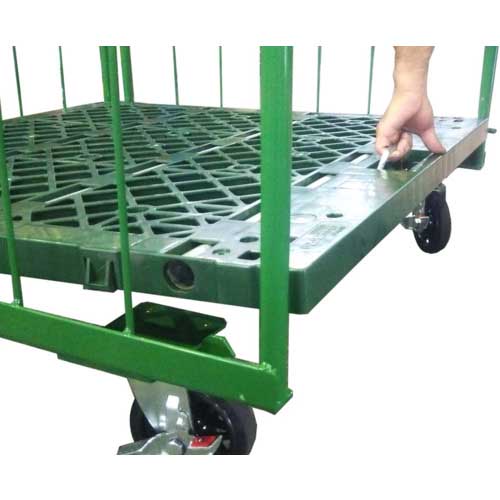 【廃番】YAMATO L型ロールコンビテナー (ジョイント樹脂製) LRCシリーズ LRC60J-PG