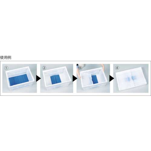 TRUSCO オリコン用インナークッション 50L用 10枚入 OIC-50L-10