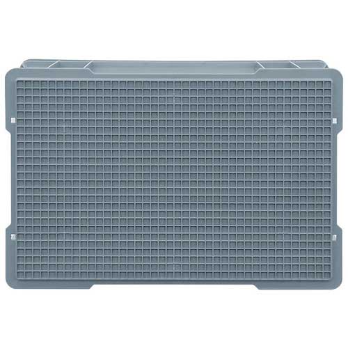 サンコー ボックス型コンテナー 206400 サンボックス#56Aライトグレー SK-56A-GLL