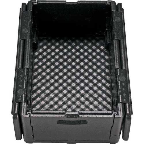 サンコー 折りたたみコンテナー 780510 EPオリコン38 ブラック SKO-EP38B-BK