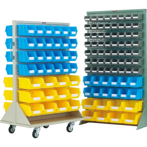 TRUSCO T型コンテナ ネスティングタイプ 赤 T2-R