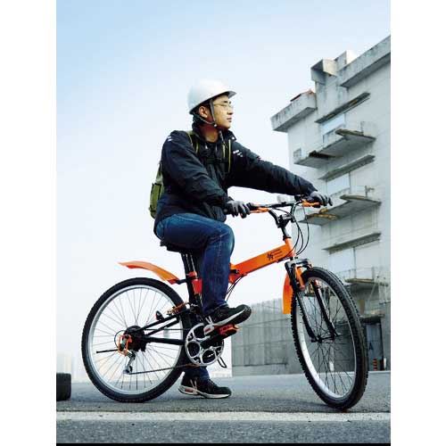 TRUSCO 災害時用ノーパンク自転車 ハザードランナー 20インチ THR5520