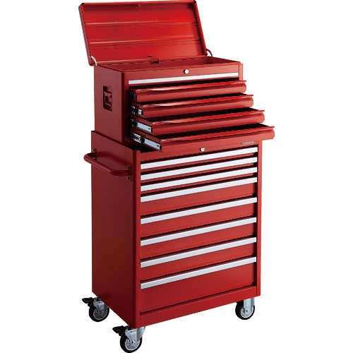 ■TRUSCO ローラーキャビネット 引出6段 50X1 100X2 150X3 TFRC123(8194920)[法人・事業所限定][直送元] トラスコ中山 TRUSCO ローラーキャビネット 引出6段 100X4 150X2 TRC