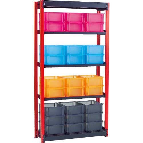 TRUSCO スケルトンカラーコンテナ 3L 黒 TSK-3BK