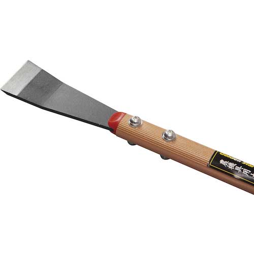 GS アルミ柄 農機具用土落し(曲刃)800mm柄 刃長125mm 全長980mm 4221
