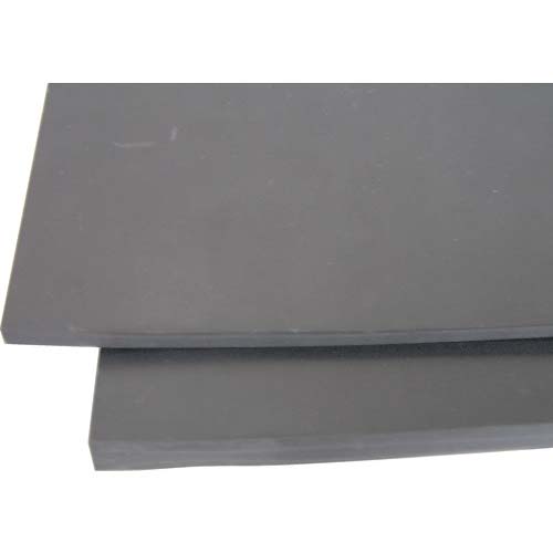 ワタベ 耐電用ゴムマット10t(黒/平) 7kV以下用 455