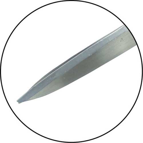 鋼典 刈込鋏 安来鋼付ステンレス 白樫柄入 A-16