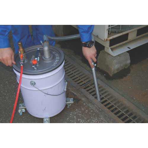 アクアシステム エア式バキュームポンプ 液体専用ポンプ(オープンペール缶用) APPQOG