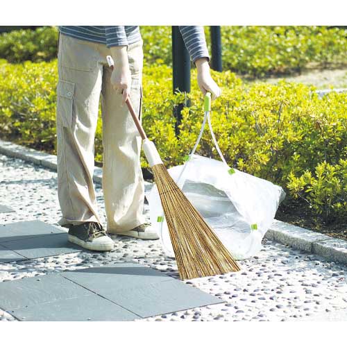 テラモト やしばホーキ短柄 CL-389-300-0