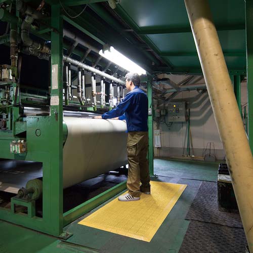 テラモト タッチマット2専用ふち 中ふちオス 黄 MR-064-693-5