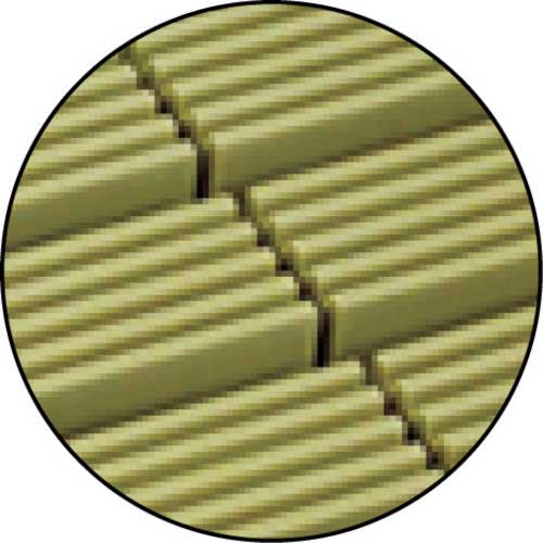 テラモト フリーラインマット 灰 150×300mm MR-080-072-5