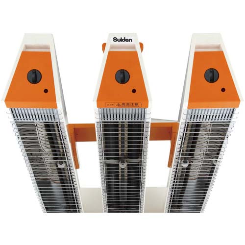 Suiden 遠赤外線ヒーター ヒートスポット ツインタイプ 単相200V SEH 