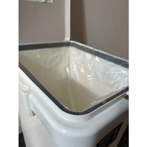 TRUSCO 連結ワンハンドペール 45L ブルー TRHP-45-B