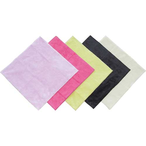 TRUSCO スーパーマイクロファイバーウエス 黒 TSMFU-BK