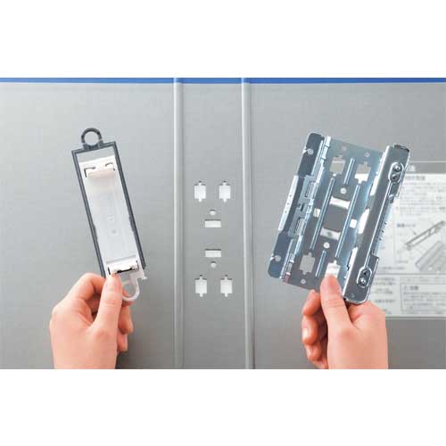 KING JIM キングファイル スーパードッチ<脱・着>イージー A4タテ型 青 とじ厚20mm 200枚 2472A-B