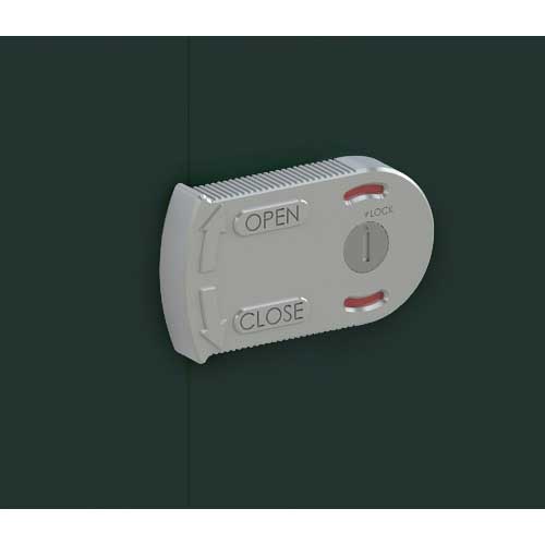 DAIKEN 物置ガーデンハウス DM-Z2921棚板付一般型 マカダムグリーン DM-Z2921-MG