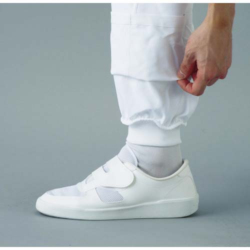 TriApex クリーンルーム用ウェア 異物混入防止対策パンツ JK365C S 青 JK365C-02-S