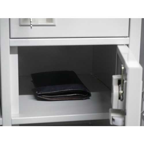 【廃番】仁張 貴重品ロッカー(2列4段)シリンダー錠 TS-024S