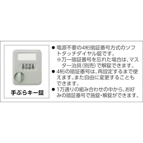 TRUSCO メールボックス 24人用 手ぶらキー 900X380XH1700 WMVK-24Pの 