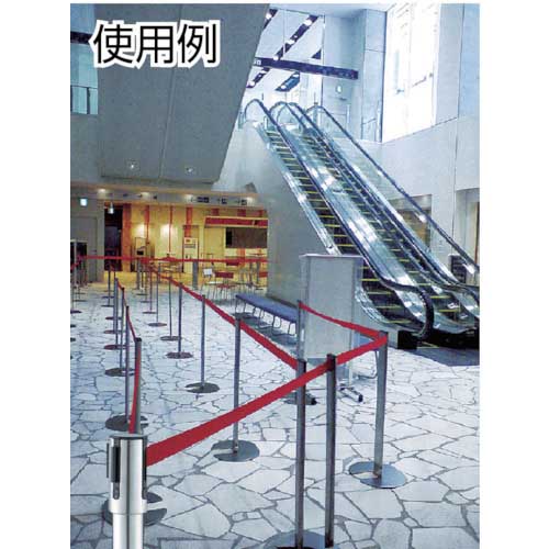 コンドル ガイドポール IB-90(ステンレス) ベルト青 YG-24C-SA-BL