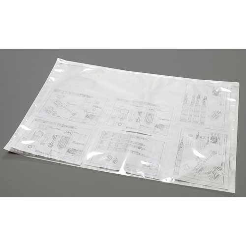 TRUSCO ファスナー付図面ケース A1 0.1mm厚 ZMC-A1