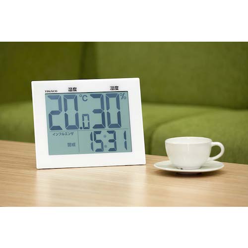 TRUSCO 大画面温湿度計 BTH-220