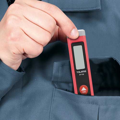 タジマ レーザー距離計 タジマP15レッド LKT-P15R