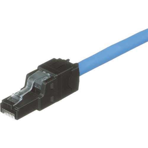 PANDUIT かんたん成端モジュラープラグ LANコネクタ カテゴリ5E〜カテゴリ6A 1個入り FP6X88MTG