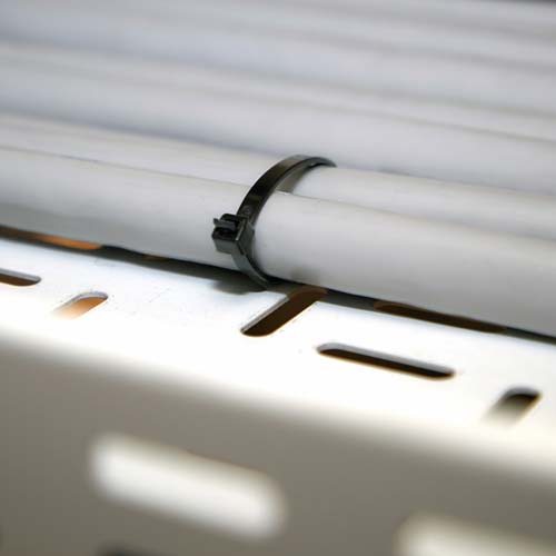 TRUSCO ケーブルタイ 幅4.6mmX200mm 最大結束Φ54 耐候性 100本入 TRCVJ-200W